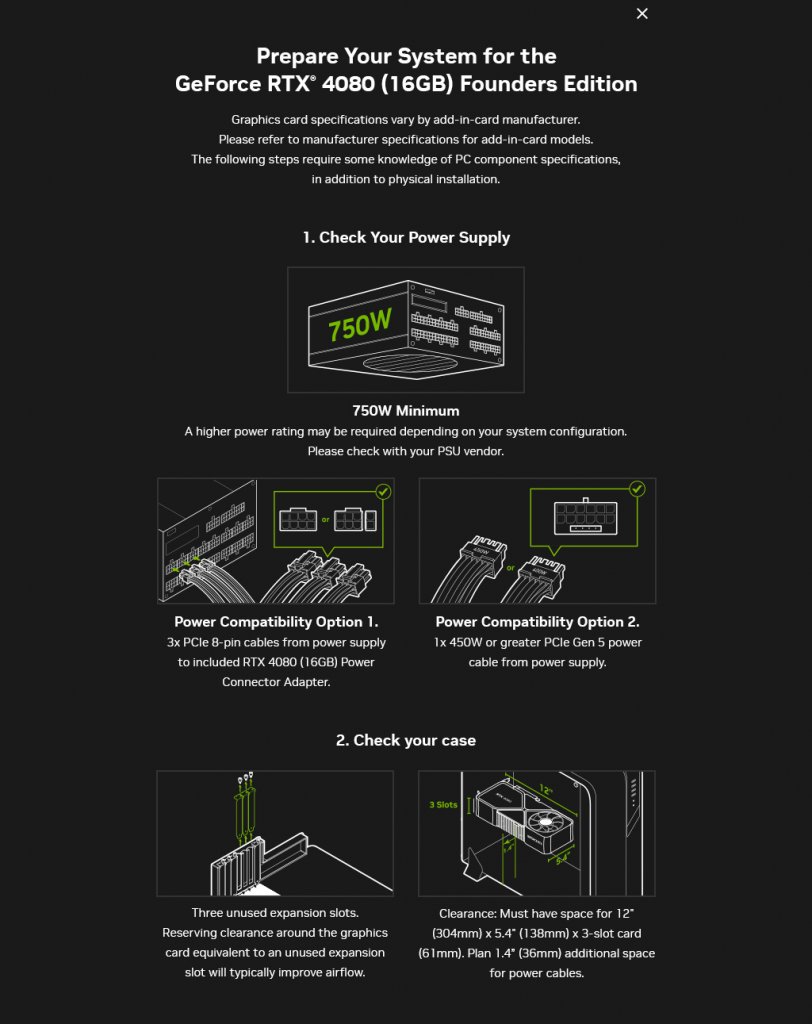 [28/09/2022] Geforce RTX 4000: Nvidia klärt wichtige Fragen zu Netzteilen, Wattzahlen und Co.