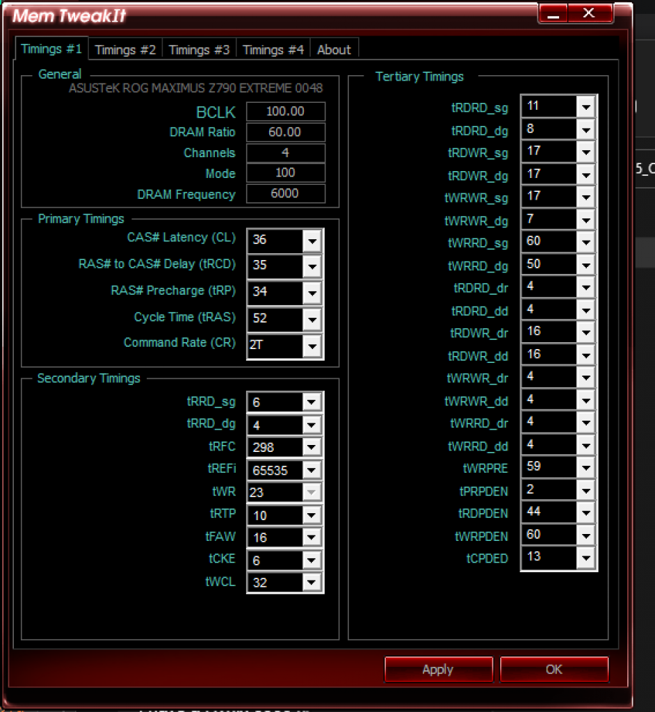 [07/09/2022] Ein Overclocker hat das erste Bild eines Asus ROG Maximus Z790 Extreme gezeigt, auf dem ein Core i9-13900K auf maximal 6,5 GHz betrieben worden sein soll. (2)