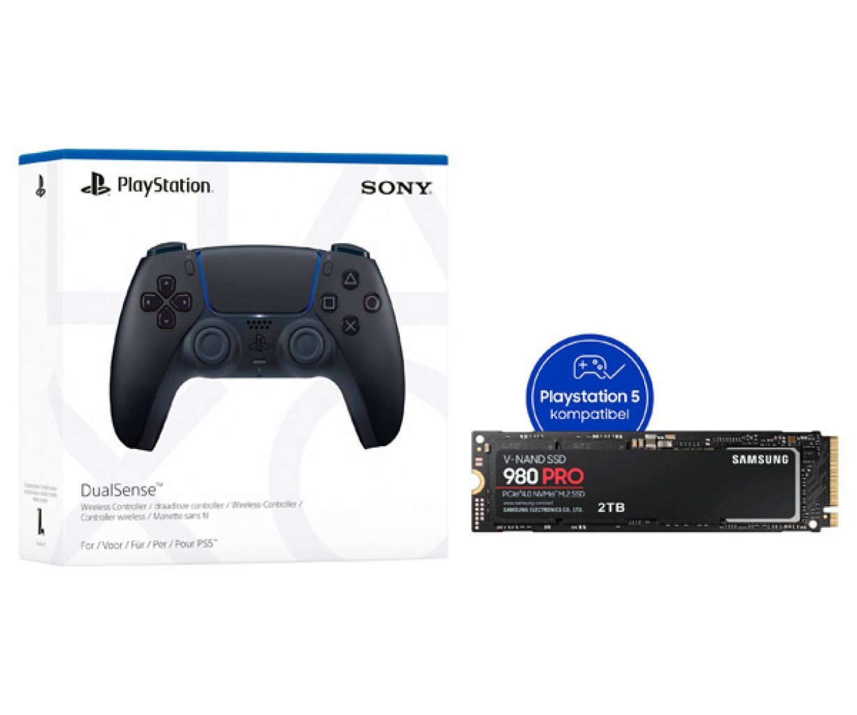 [07/09/2022] Tolles Spar-Bundle bei Otto: SSD Samsung 980 Pro 2TB und Dualsense Wireless für zusammen nur 239,99 Euro.