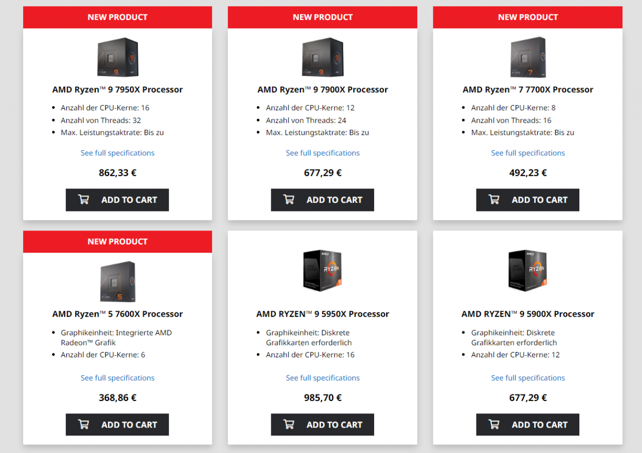 [27/09/2022] Ryzen 7000 bei AMD (27.09.)