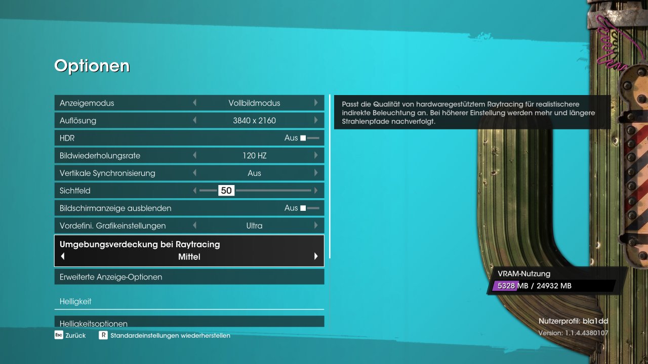 Saints Row - Men&uuml; - 04 - Anzeige