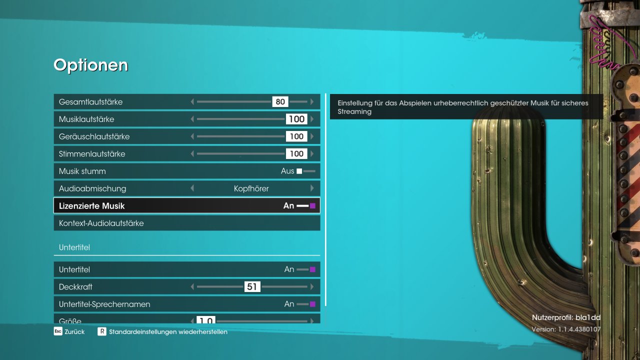 Saints Row - Men&uuml; - 08 - Audio (1)