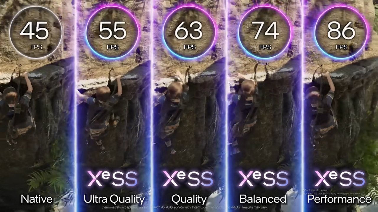 [03/09/2022] XeSS Modes in Shadow of the Tomb Raider