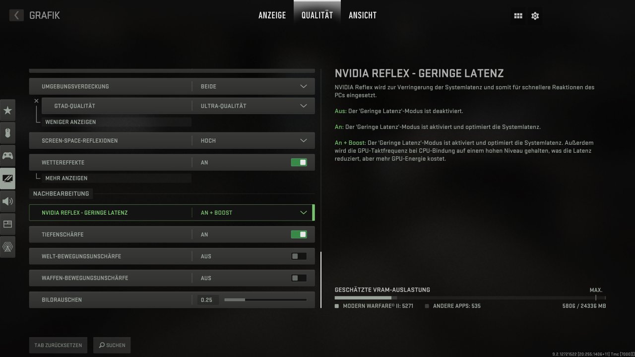 Call of Duty Modern Warfare 2 PC Graphics Options 5