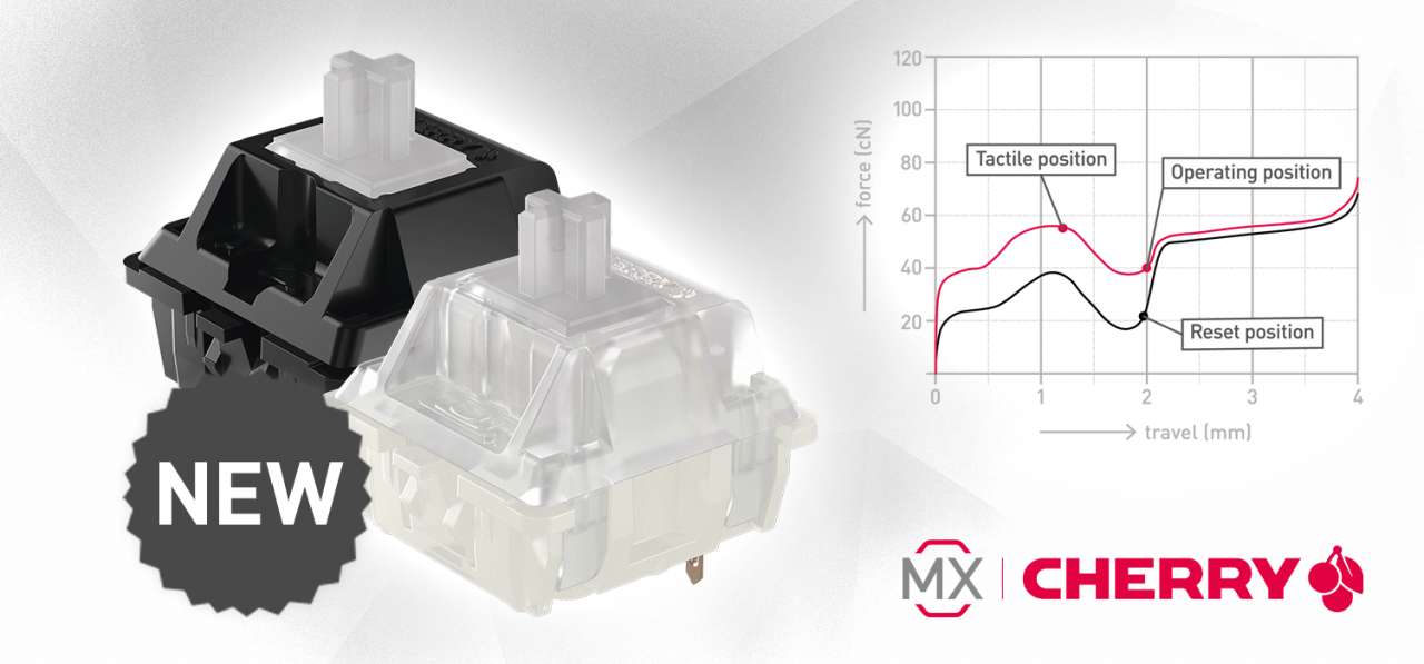 [19/10/2022] Mechanische Tastatur-Switches: Cherry MX macht Schalter-Mod 