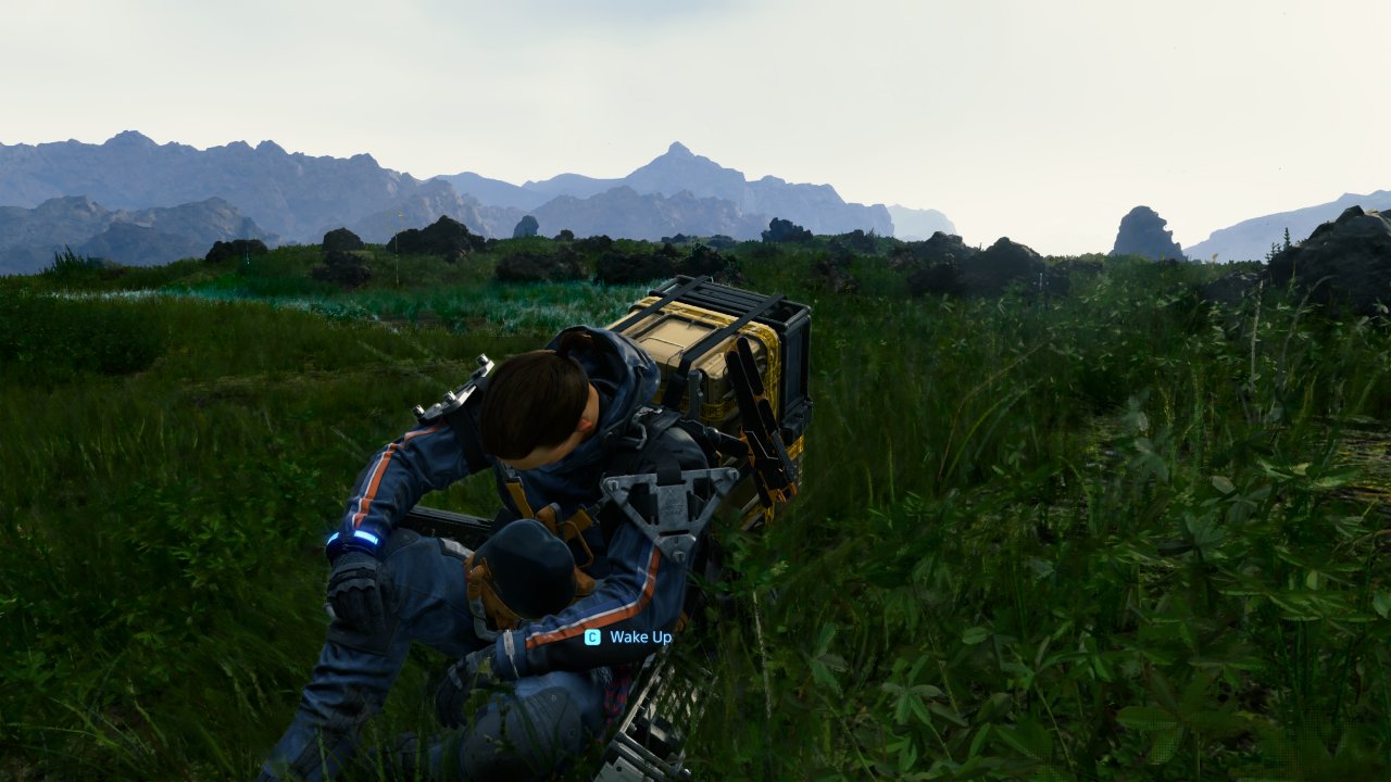 [05/10/2022] Death Stranding DC mit einem von FSR 2.0 ausgelösten Bug auf Intel-Arc-GPUs. Wir sind nicht ganz sicher, was genau hier alles nicht korrekt funktioniert, aber das so maschinell geschaffene Kunstwerk sieht definitiv interessant aus.
