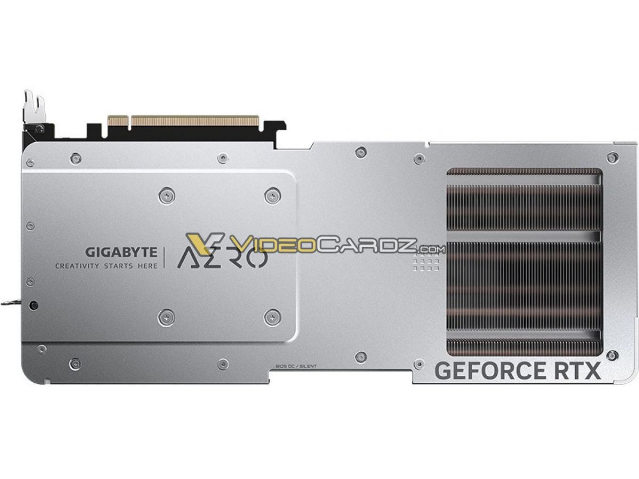 [30/10/2022] Gigabyte Geforce RTX 4080 Aero OC (Rückseite)