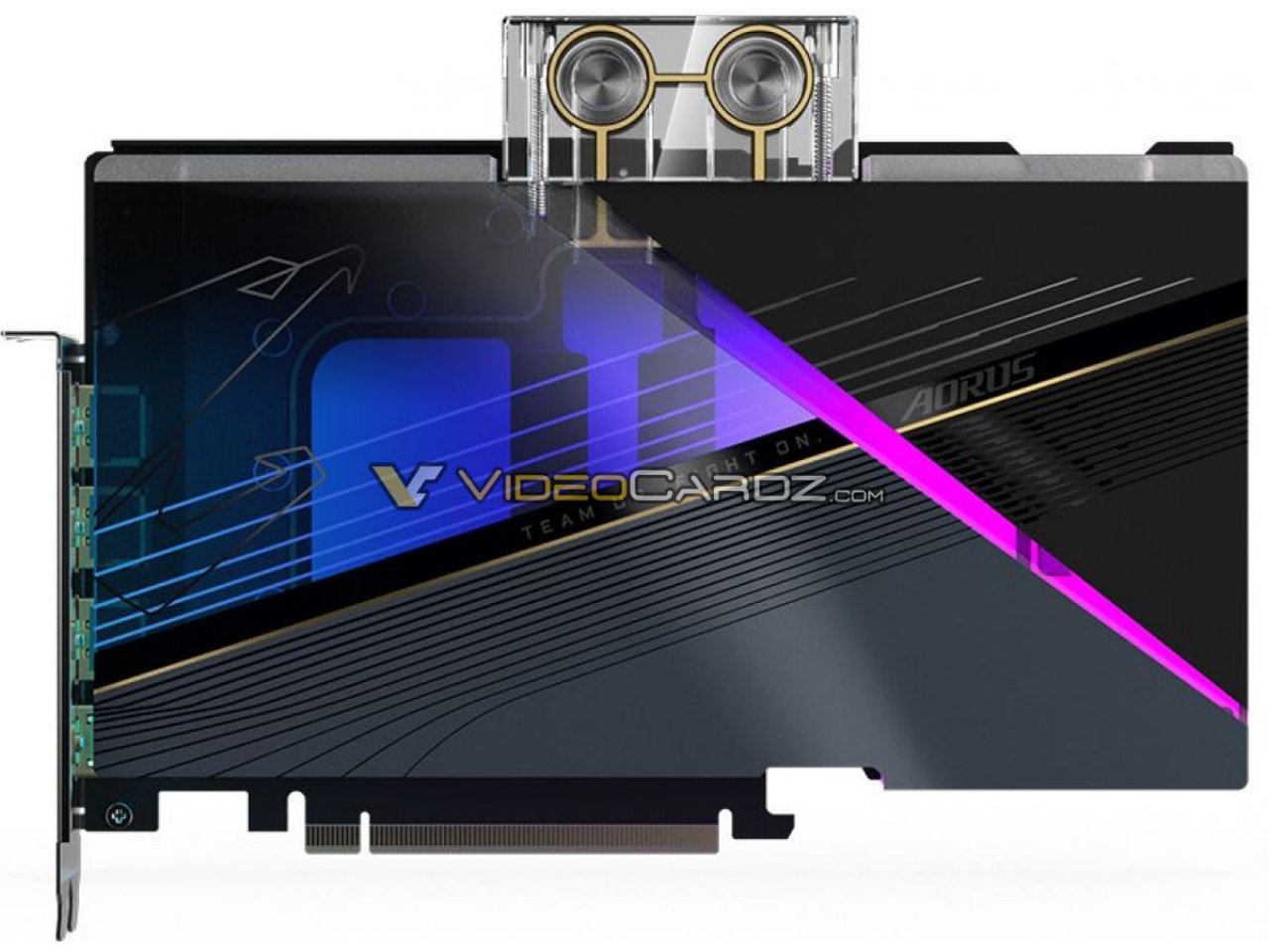 [30/10/2022] Gigabyte Geforce RTX 4080 Aorus Xtreme Waterforce &nbsp;(Vorderseite)