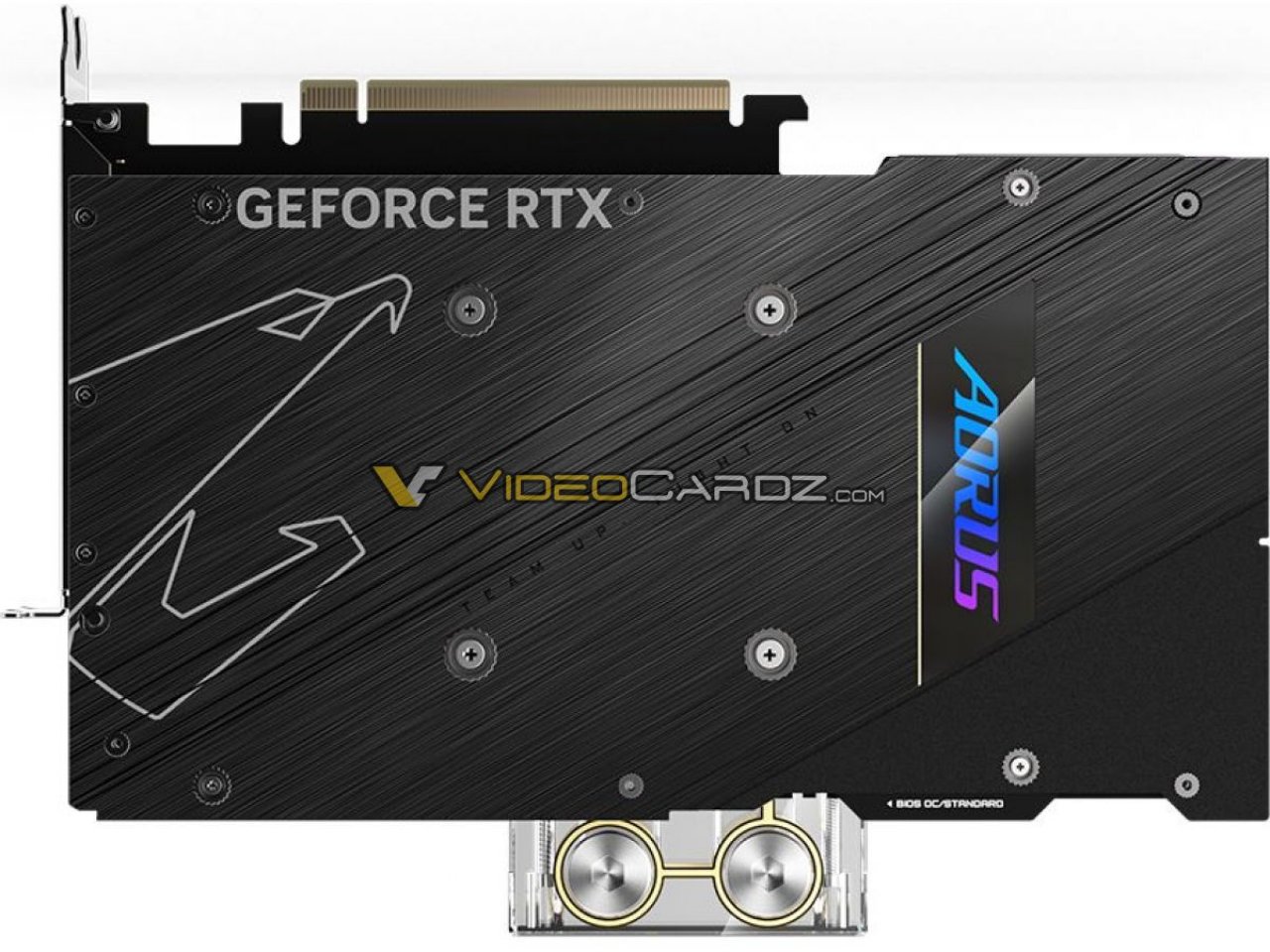 [30/10/2022] Gigabyte Geforce RTX 4080 Aorus Xtreme Waterforce (Rückseite)