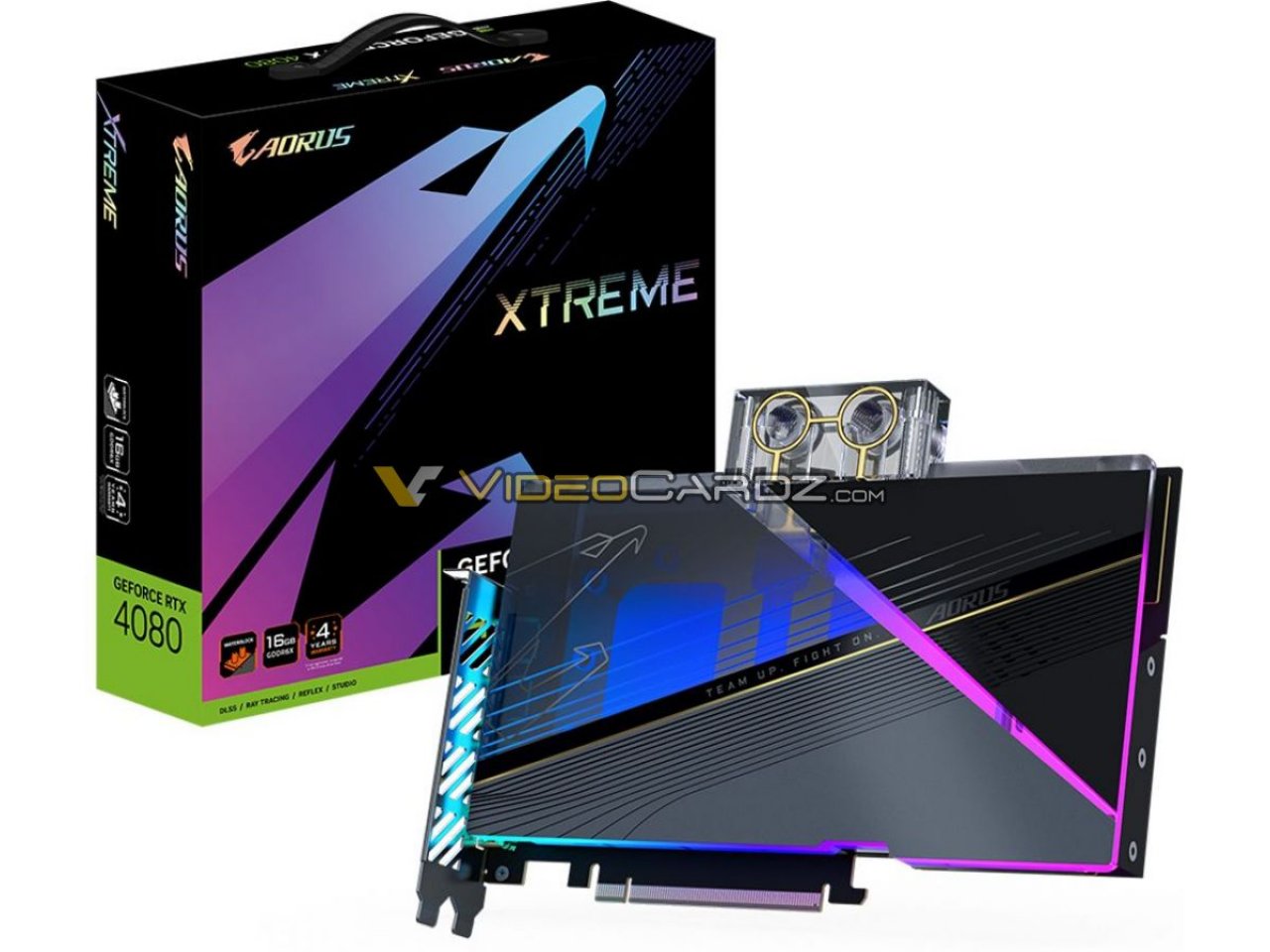 [30/10/2022] Gigabyte Geforce RTX 4080 Aorus Xtreme Waterforce (Verpackung)