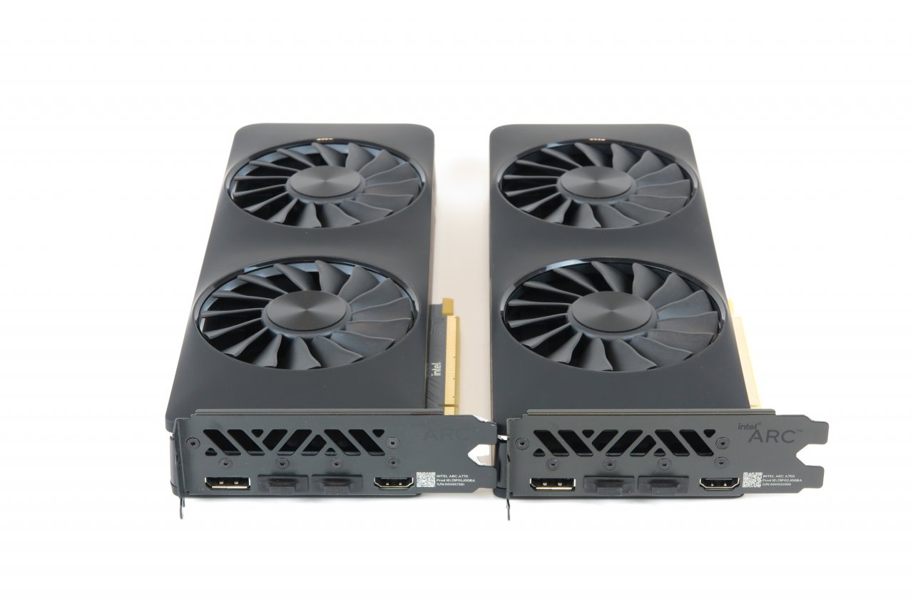 [04/10/2022] Intel Arc A7 Limited Editions: Display-Ausgänge