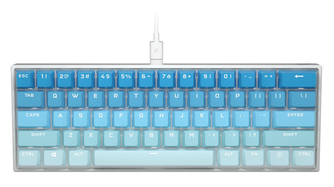 [10/10/2022] Corsair K65 RGB Mini Ethereal Blue. (1)