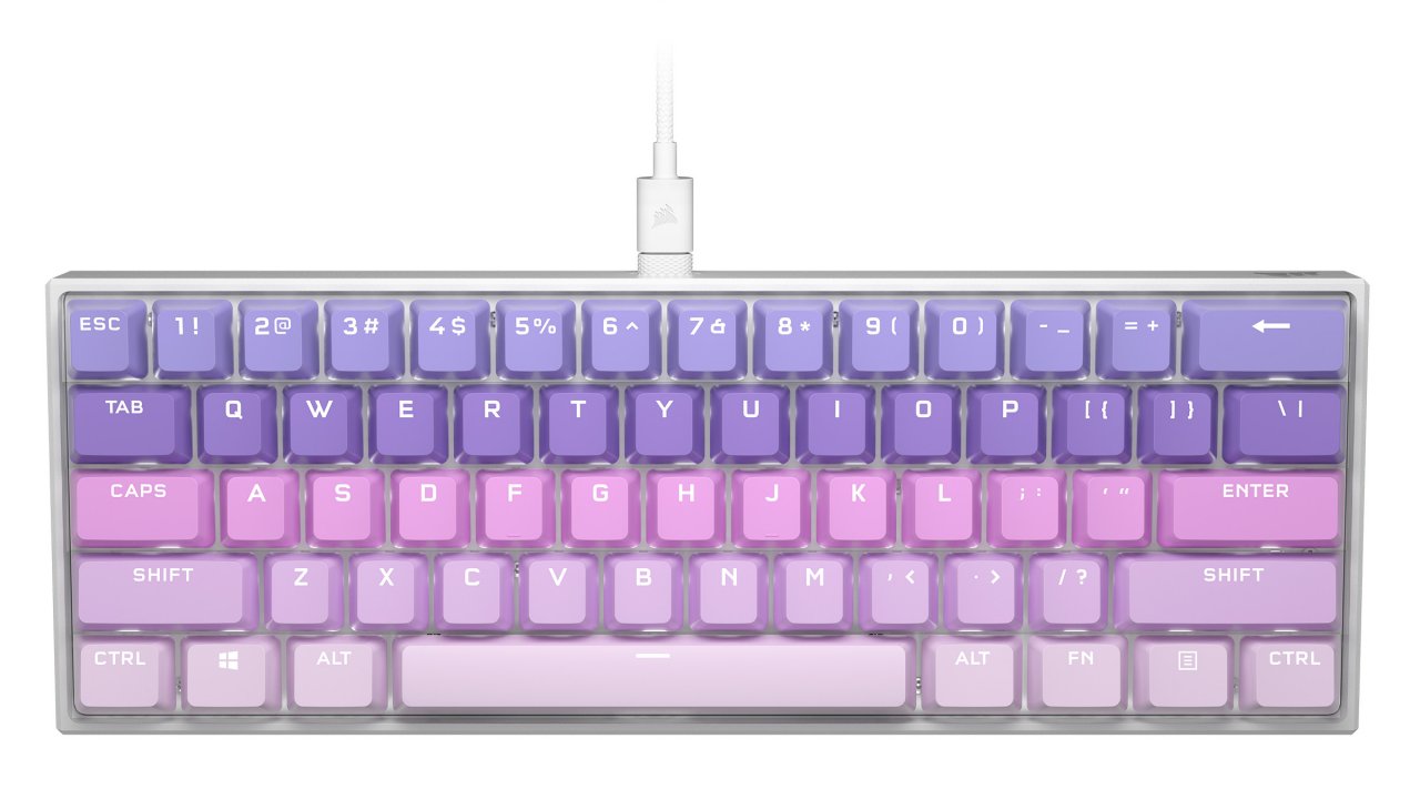 [10/10/2022] Corsair K65 RGB Mini Pastel Twilight. (1)