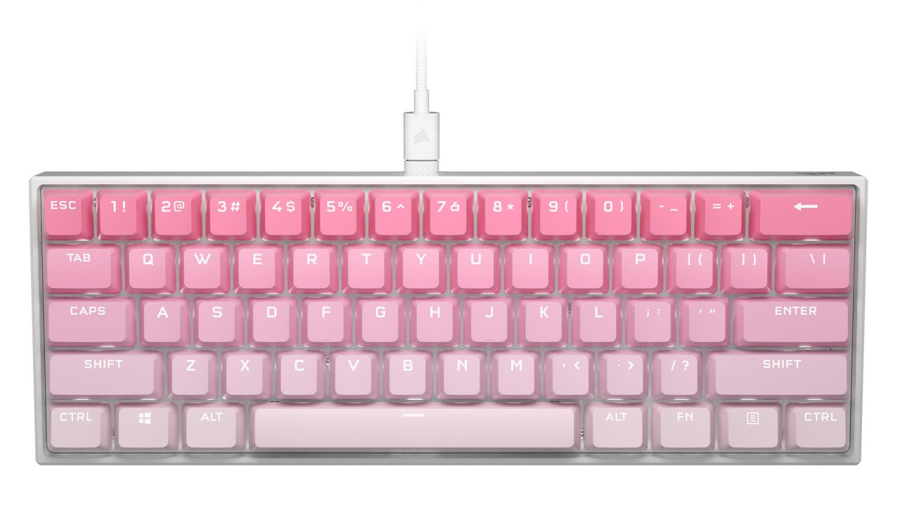 [10/10/2022] Corsair K65 RGB Mini Pink Elixier. (1)