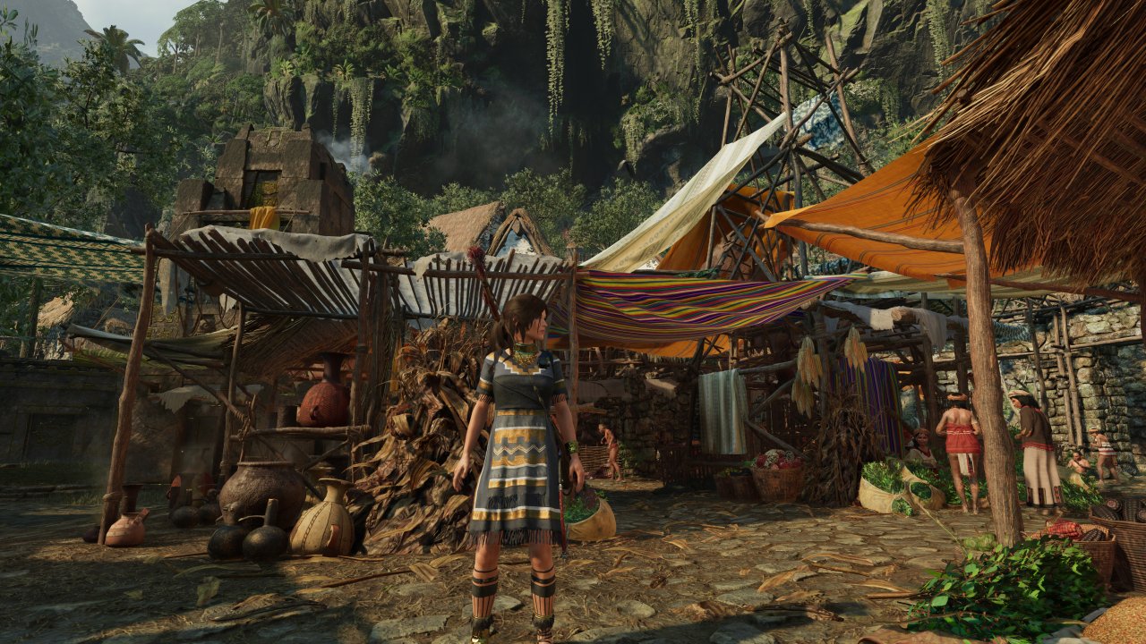Shadow of the Tomb Raider - Moiré - 11 - 4K, DLSS 2.0 Performance