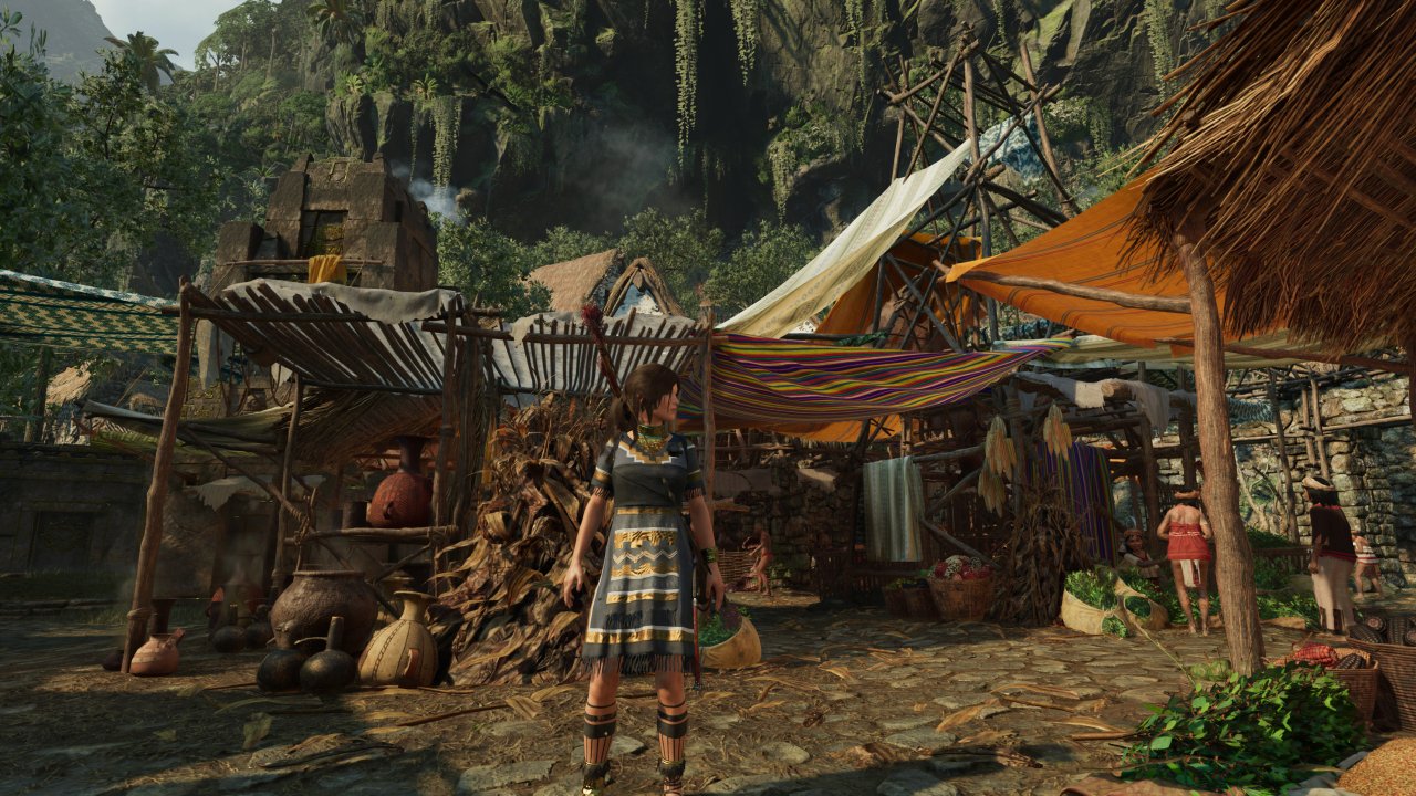 Shadow of the Tomb Raider - Moiré - 12 - 4K, XeSS Performance