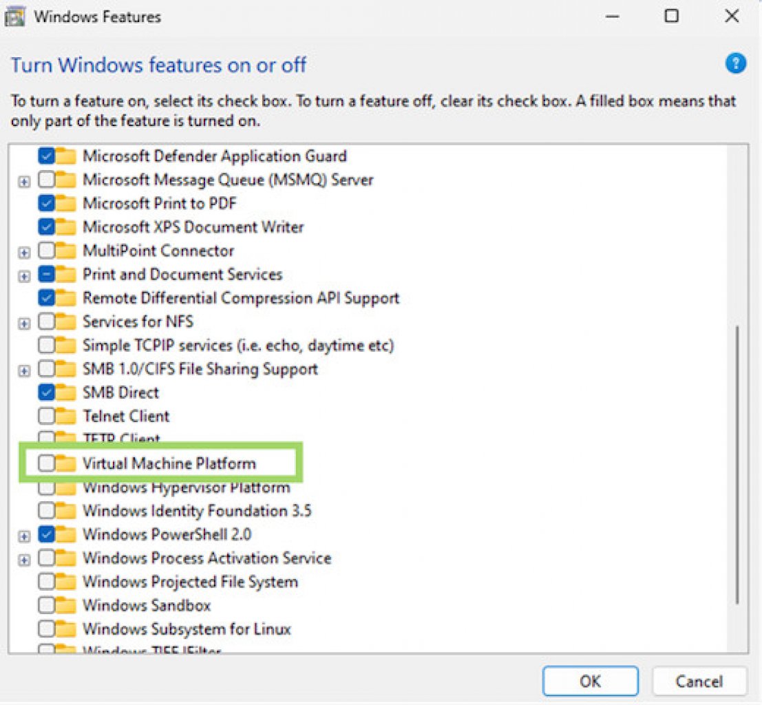 [11/10/2022] Windows 11: Virtuelle Computerplattform abschalten