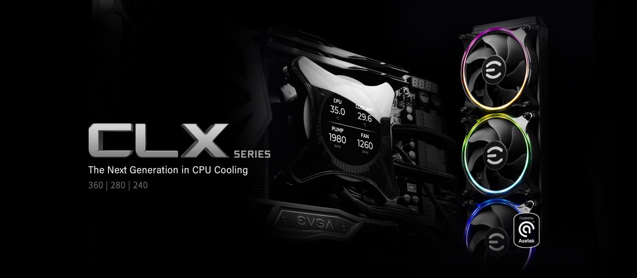 [18/10/2022] EVGA CLX-Serie: Drei neue AIO-Flüssig-CPU-Kühler angekündigt (1)