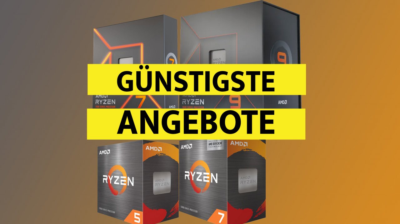 [29/11/2022] AMD-CPU kaufen: Hier die günstigsten Angebote bis Ryzen 9 7950X