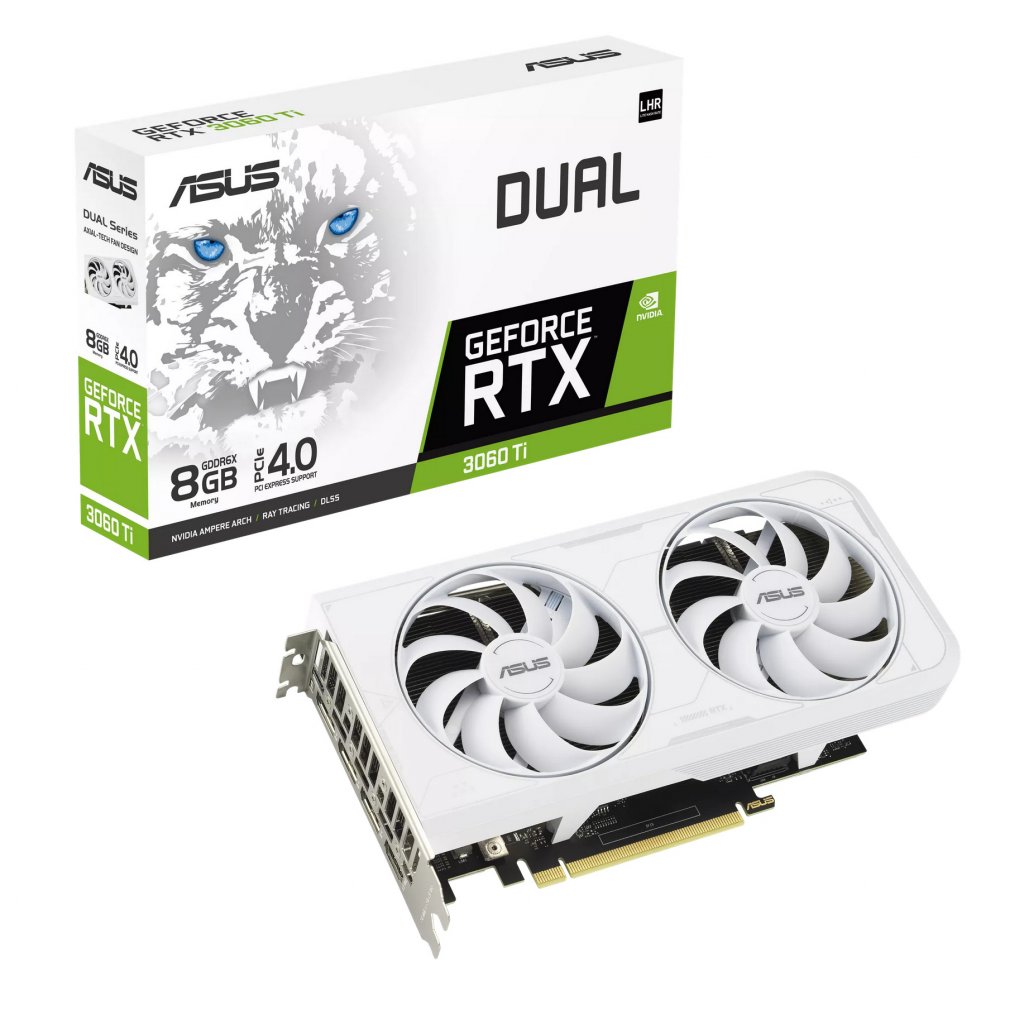 [06/11/2022] ASUS Dual GeForce RTX 3060 Ti White Edition 8GB GDDR6X (1)