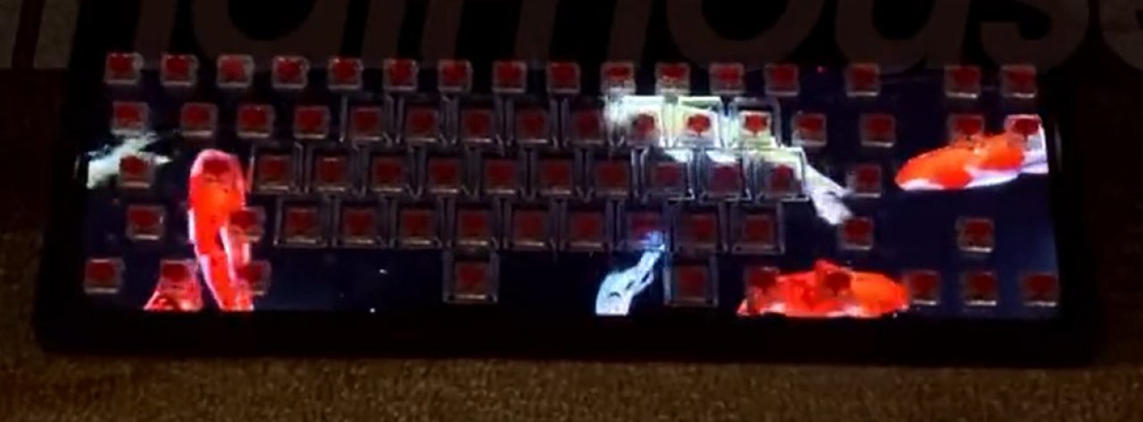 [07/11/2022] Peripheriehersteller Finalmouse hat eine besondere Tastatur im Aufgebot, dessen Backplate komplett aus einem Display besteht.