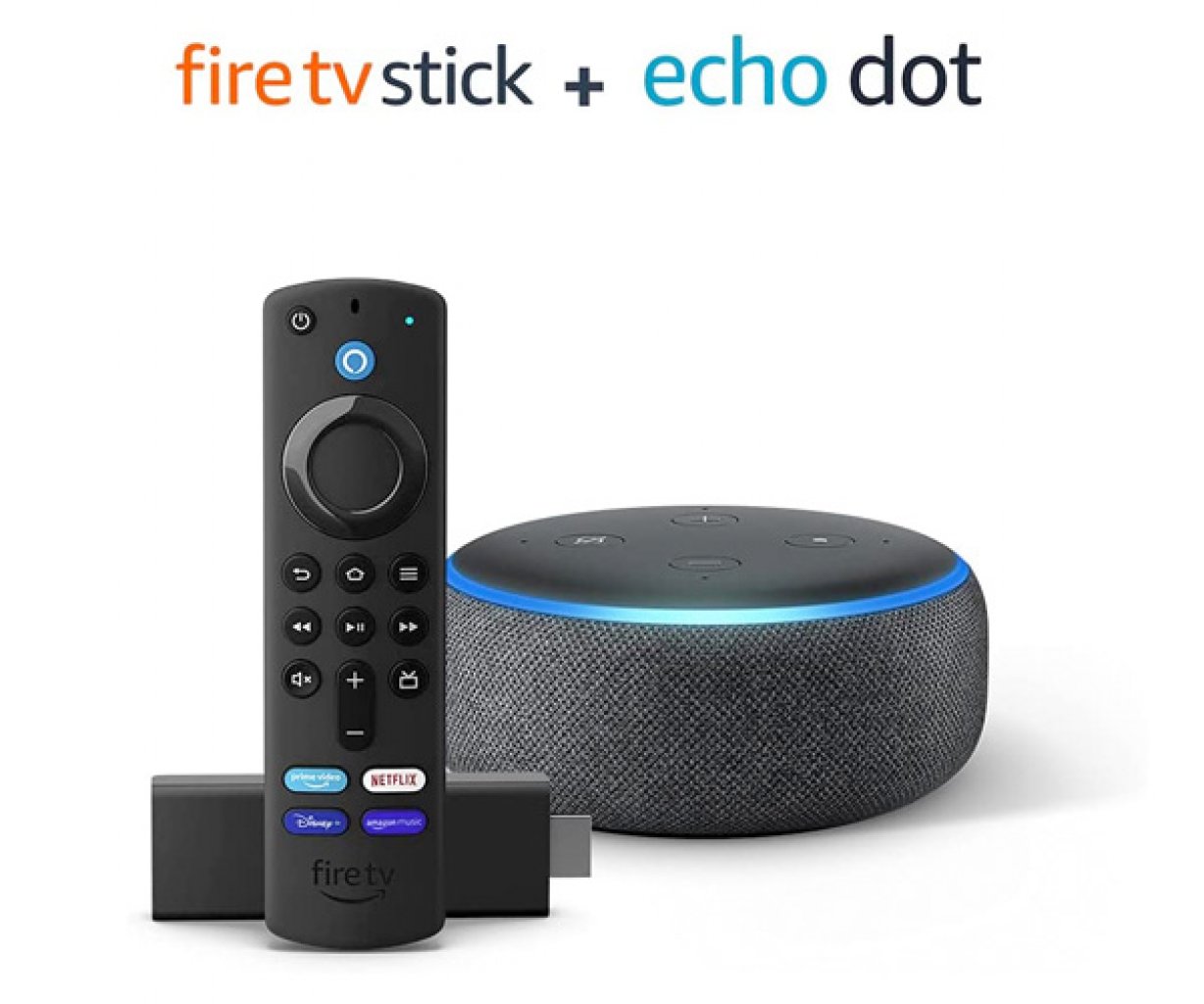 [19/11/2022] Spar-Bundle zum Black Friday: Fire TV Stick + Echo Dot (3. Gen.) für zusammen nur 32,98 Euro.