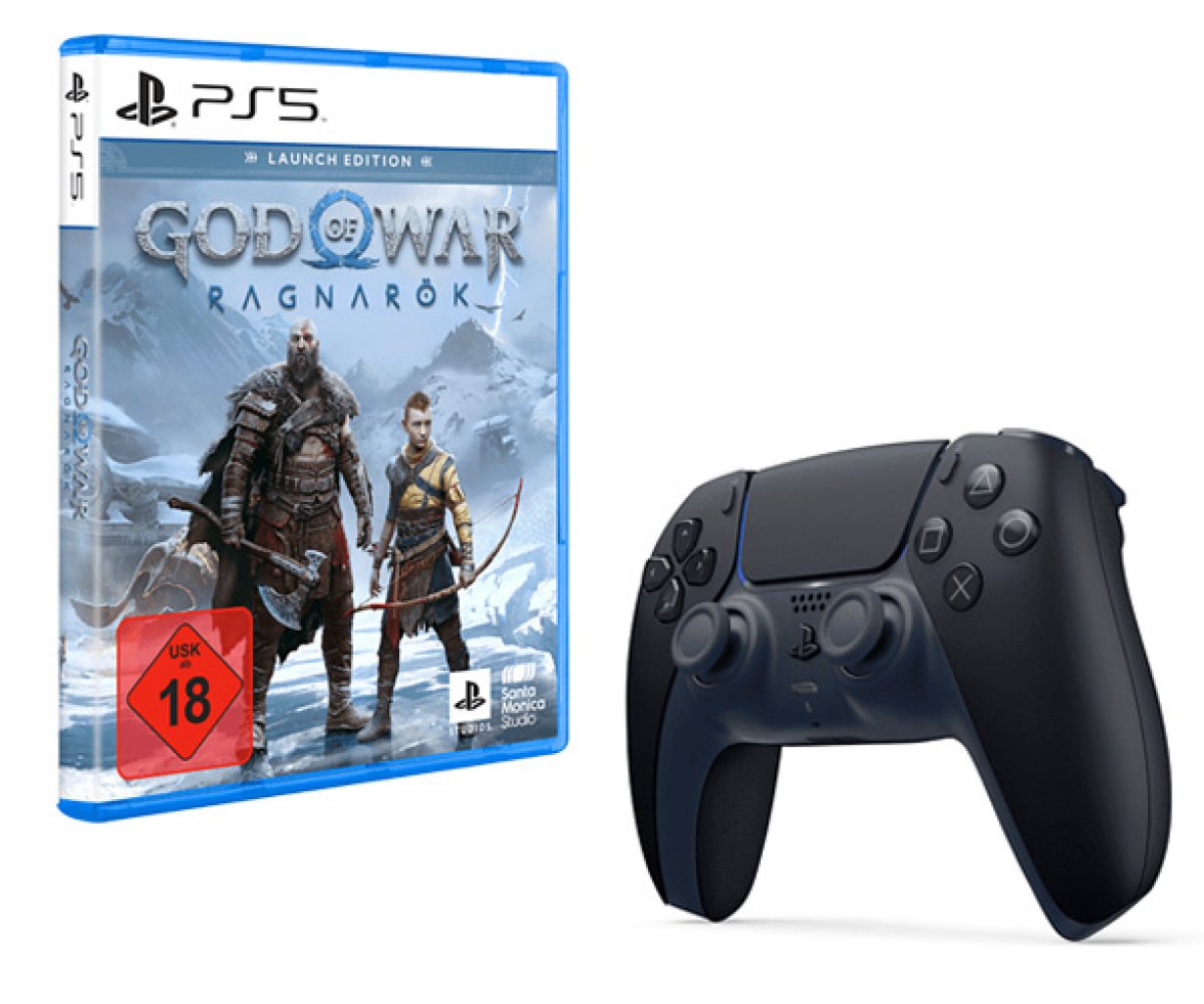 [03/11/2022] Die God of War Ragnarök Launch Edition gibt es jetzt bei Saturn im Spar-Set mit einem PS5-Controller.