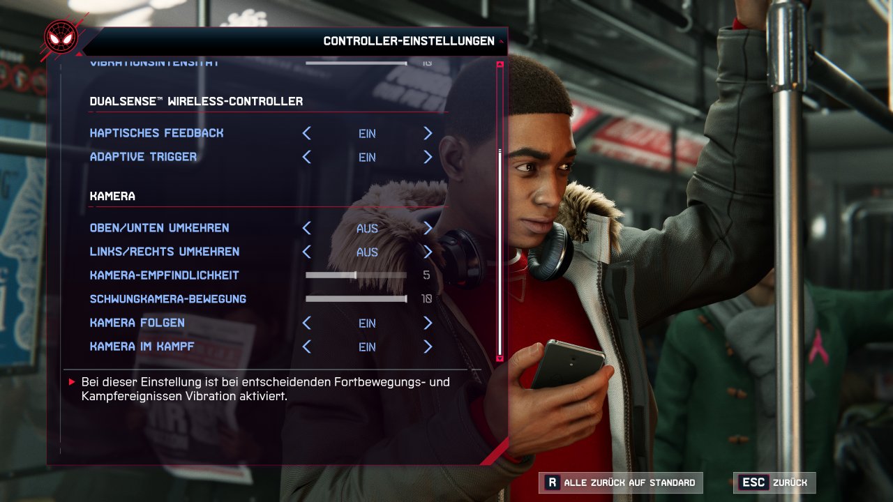 [23/11/2022] Miles Morales - Menü - 13 - Controller. 2