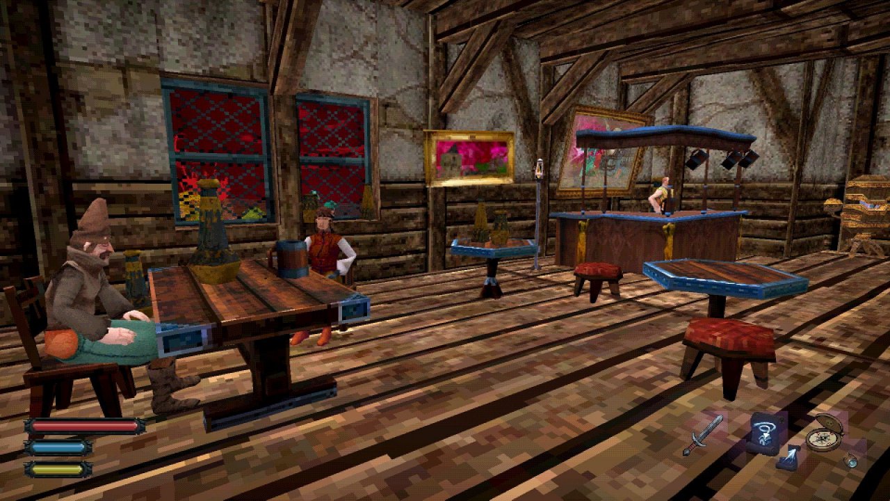 [11/11/2022] Dread Delusion (Wobbly 3D, Wobbly Textures, Retro Resolution, FOV: 60) - Screenshot von Veriquitas