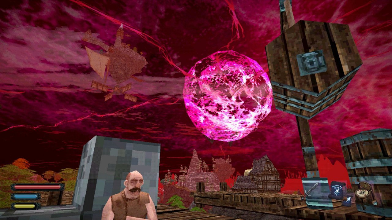 [11/11/2022] Dread Delusion (Wobbly 3D, Wobbly Textures, Retro Resolution, FOV: 60) - Screenshot von Veriquitas