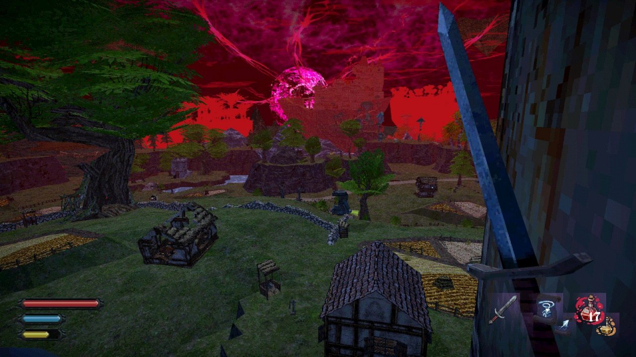 [11/11/2022] Dread Delusion (Wobbly 3D, Wobbly Textures, Retro Resolution, FOV: 60) - Screenshot von Veriquitas