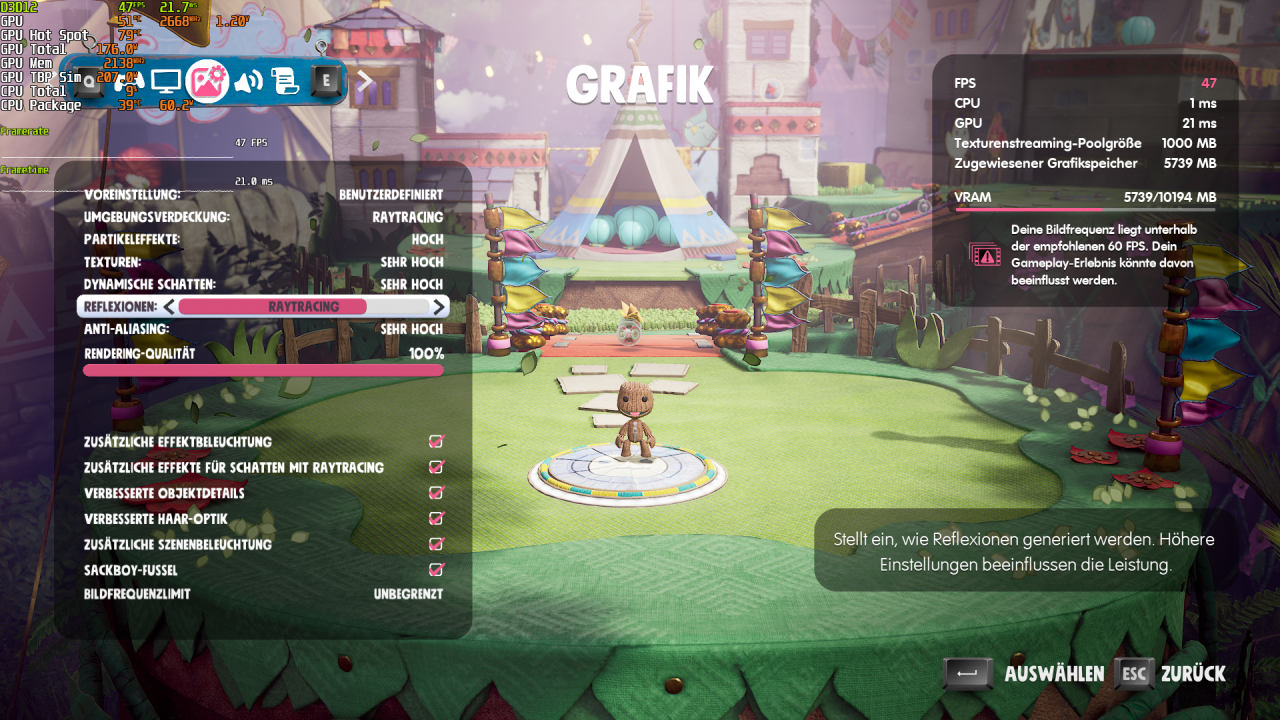 [10/11/2022] Sackboy mit Radeon RX 6700 Max-OC