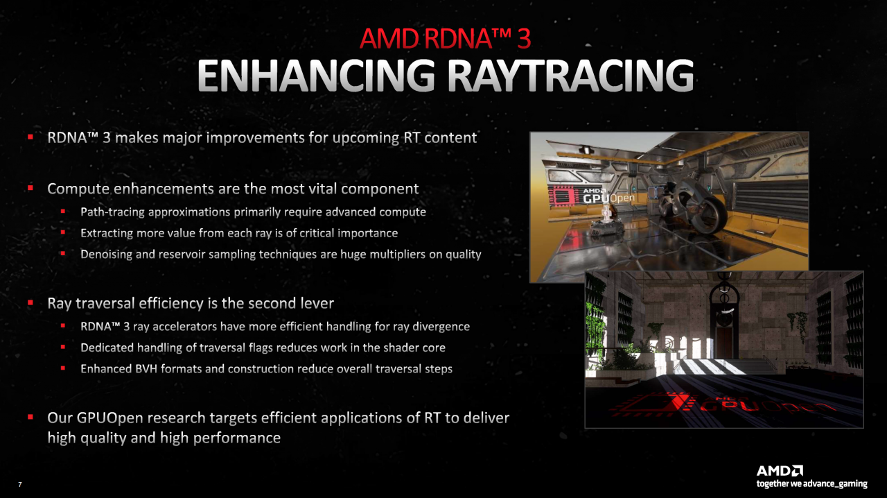 [12/12/2022] AMD RDNA 3: Raytracing-Verbesserungen