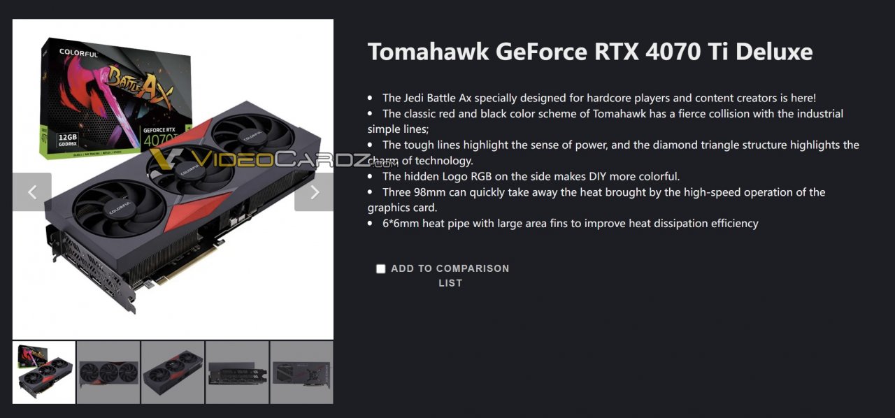 [07/12/2022] Geforce RTX 4070 Ti: Erstes Grafikkartenmodell von Colorful enthüllt (6)