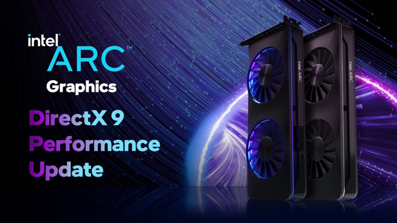 [07/12/2022] Intel Arc-Grafikkarten: Riesiger Performance-Boost unter DirectX 9 durch neuen Treiber (1)