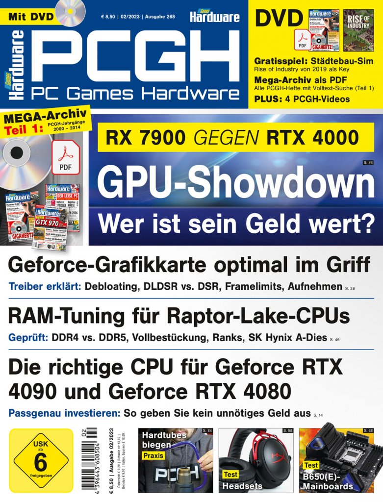 [21/12/2022] DVD-Cover der PCGH-Ausgabe 02/23.