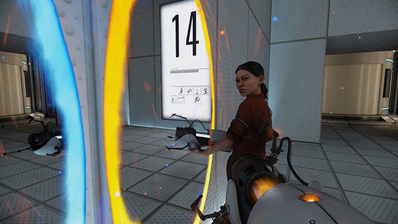 [06/12/2022] In Portal RTX werden nicht nur Modelle und Texturen, sondern einige Lichtquellen und Props neu hinzugefügt. Chell als Protagonistin scheint zumindest nicht dieselbe Künsterliebe vom Nvidias Lightspeed Studio erhalten zu haben.