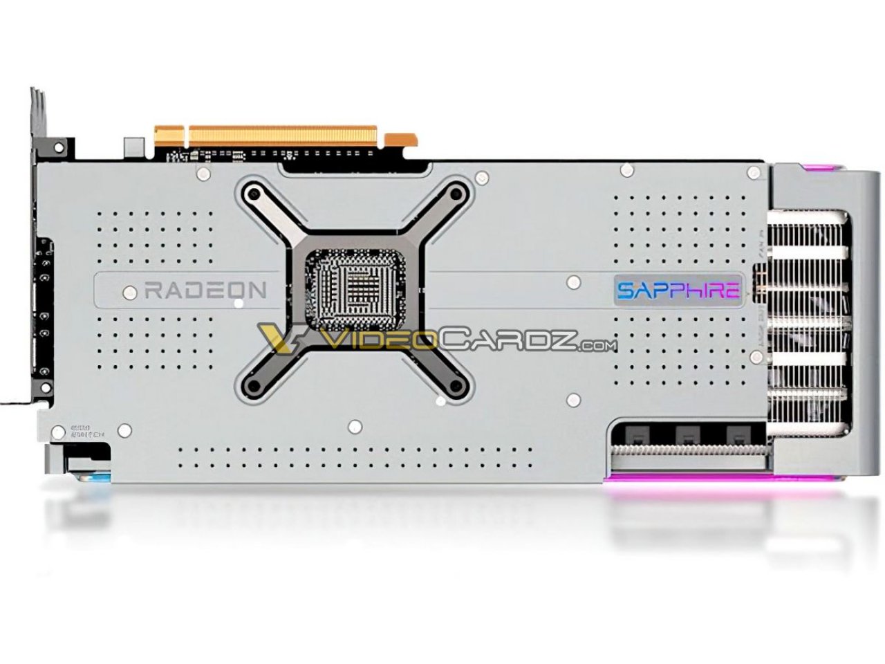 [10/12/2022] Sapphire Radeon RX 7900 XT(X) Nitro+: Rückseite