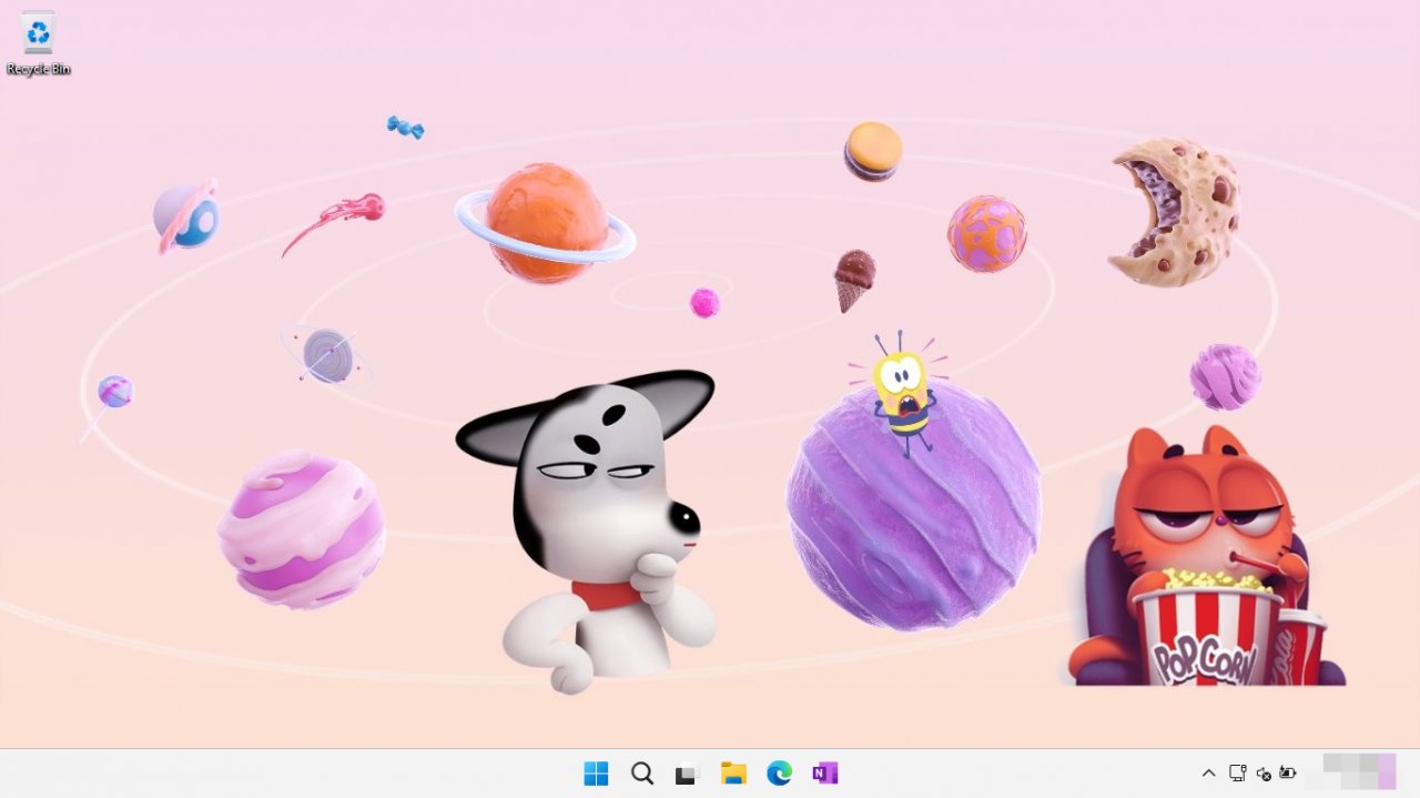 [12/12/2022] Windows 11 Education Theme mit Stickern