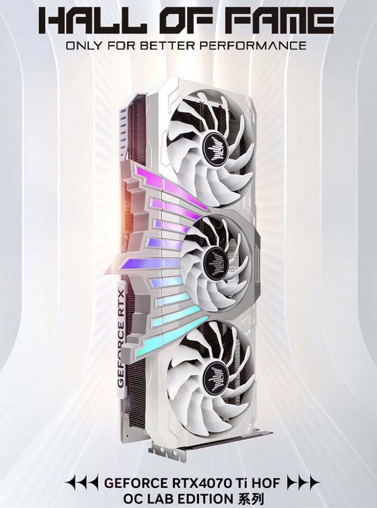 [13/01/2023] Galax Geforce RTX 4070 Ti HOF: Weißes OC-Wunder (1)