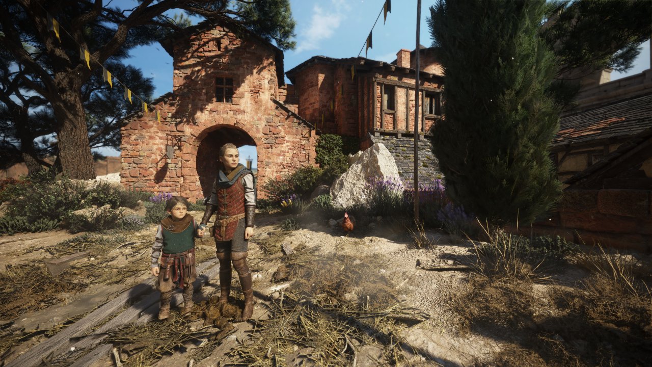 [04/01/2023] Typische DLSS-3.0-Fehler: A Plague Tale Requiem setzt großzügig Parallax Maps ein, um die Texturen mit einem plastischen Eindruck aufzuwerten. Offenbar hat DLSS 3.0 Schwierigkeiten mit dieser Darstellungsform, in Bewegung scheinen diese Texturen zu 