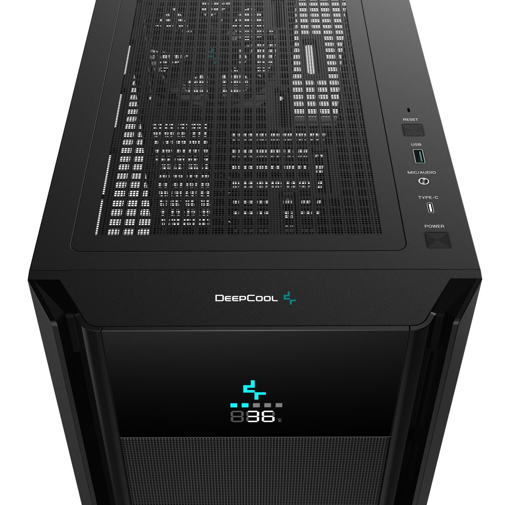 [11/01/2023] Deepcool CH510 Mesh Digital: Airflow-orientiertes Midi-Tower-Gehäuse für 90 Euro. (7)
