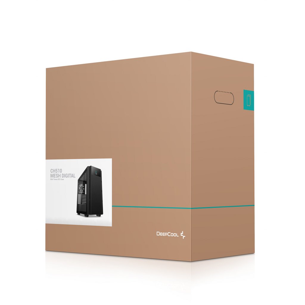 [11/01/2023] Deepcool CH510 Mesh Digital: Airflow-orientiertes Midi-Tower-Gehäuse für 90 Euro. (12)