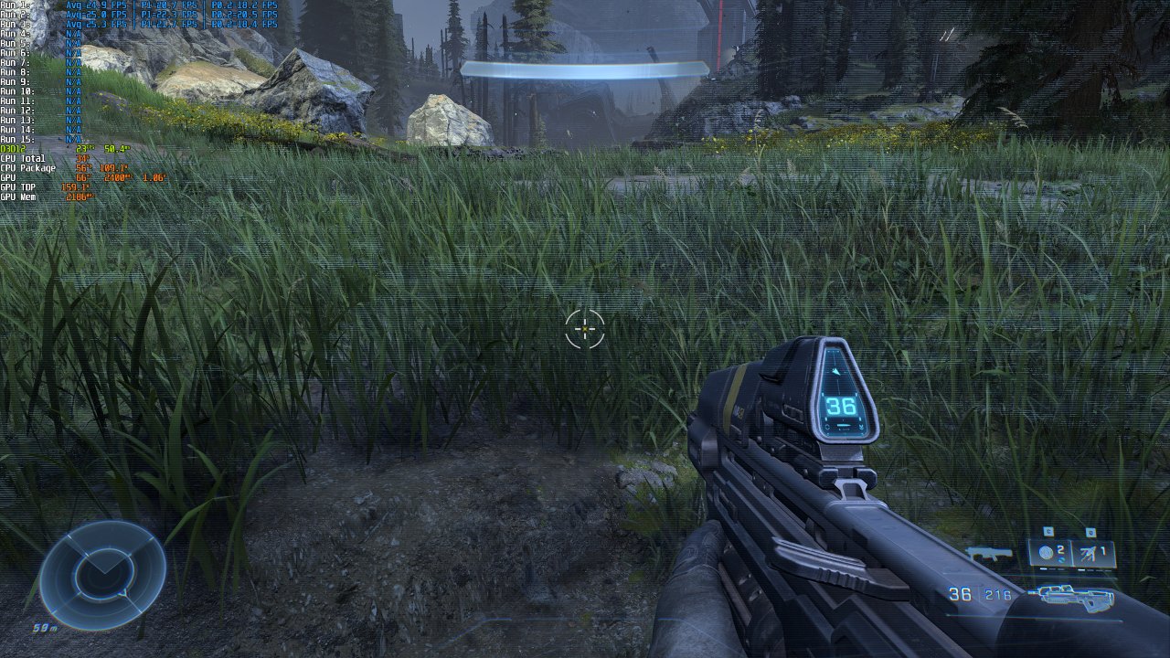 [24/01/2023] Halo Infinite lief auf einer Arc-Grafikkarte noch nie fehlerfrei. Mit einer A770 16GB sind Bild und Performance noch am erträglichsten ...