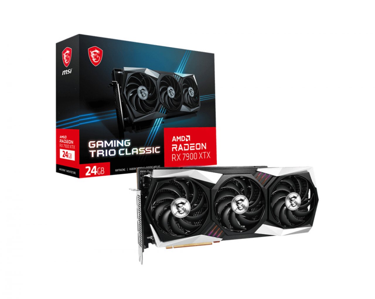 [11/01/2023] Die RX 7900 X/TX sind jetzt auch von MSI in der Gaming-Trio-Classic-Ausführung erhältlich. Bei einem französischen Händler gibt es erste Listungen. (5)