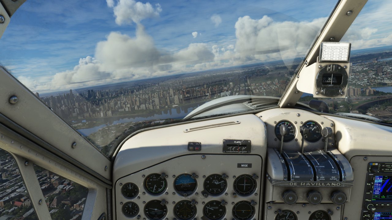 [20/01/2023] Microsoft Flight Simulator 2020 - Manhattan, New York City, Anflug vom Osten her