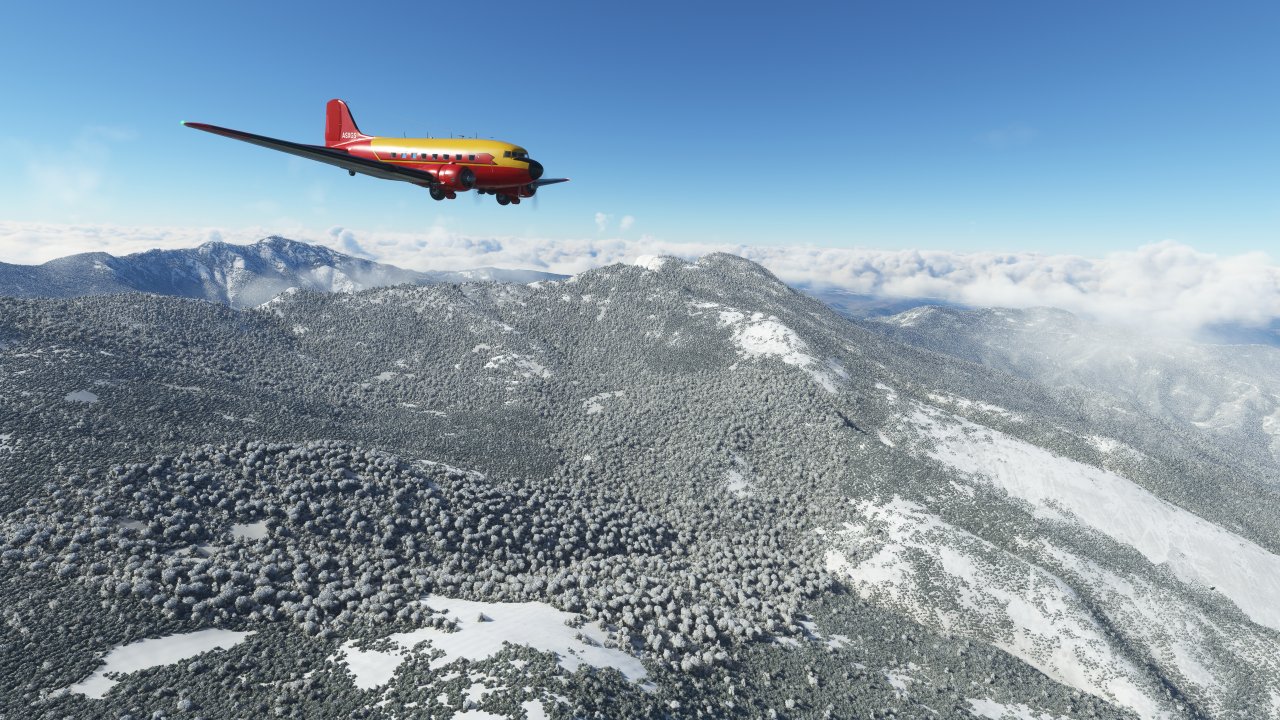 [20/01/2023] Microsoft Flight Simulator 2020 - Grand Sequoia National Park, CA (ohne Sequoias)