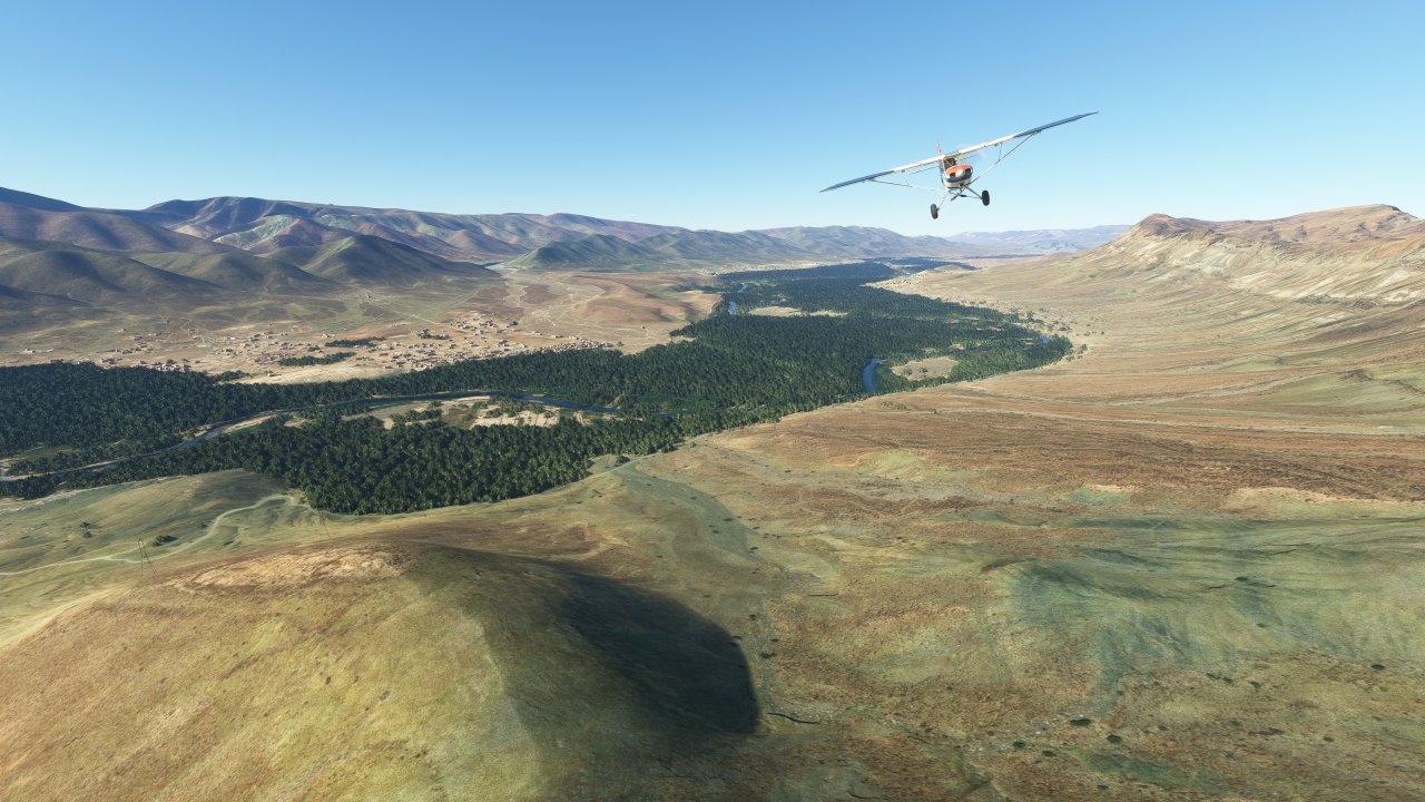 [23/01/2023] Microsoft Flight Simulator - Westliche Sahara, Marokko, östlich, unweit von Marrakesh