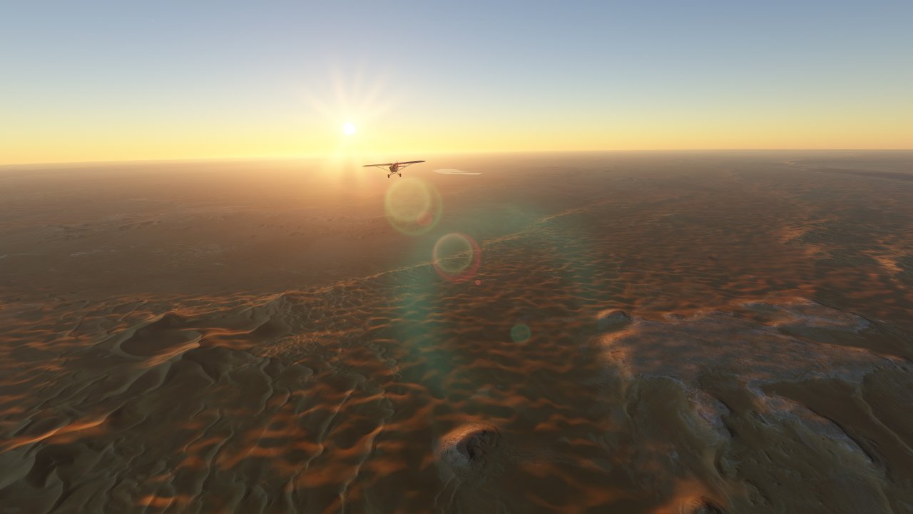 [23/01/2023] Microsoft Flight Simulator - Irgendwo über der Sahara