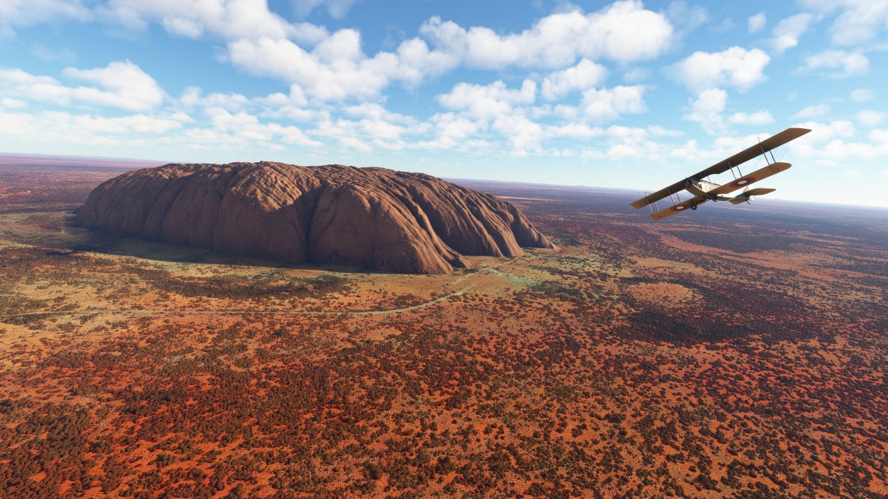 [23/01/2023] Microsoft Flight Simulator - Handerstellter Content: Ayer's Rock